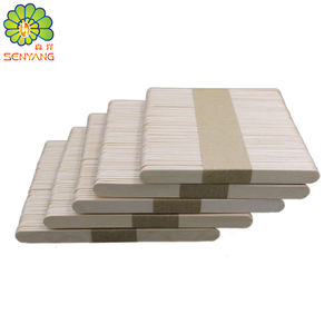 Petite cuillère en bambou écologique couverts biodégradable jetable logo personnalisé imprimé <span class=keywords><strong>mini</strong></span> cuillère à crème glacée en bois - Product Image 3