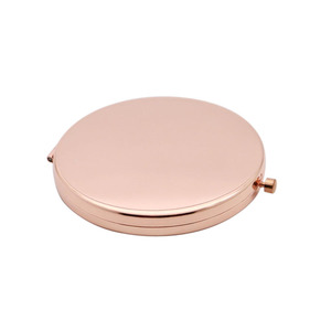 Custom logo Printing Laser logo Fashion Pocket Make up <strong>Mirror</strong> Custom Luxury <strong>Compact</strong> <strong>Mirror</strong> with logo - Product Image 3