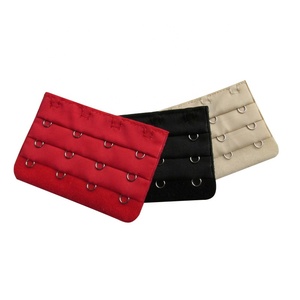 Garment Accessories Fabric <strong>Bra</strong> Hook and Eye Tape for Underwear Micro Fiber Fabric Material <strong>Bra</strong> Buckle Back <strong>Extension</strong>