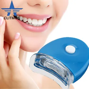 Custom Made Silicone Mouth Tray Teeth Whitening Mini Led Light Together