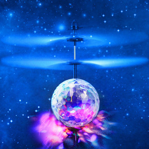 Sfera Volante con Sensore Luminoso RC LED, Aeromobile <span class=keywords><strong>a</strong></span> Induzione Infrarossi, Giocattolo <span class=keywords><strong>Telecomandato</strong></span>, Mini <span class=keywords><strong>Elicottero</strong></span> - Product Image 5