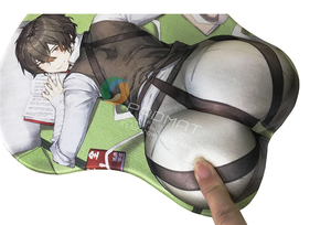 เจลRest <span class=keywords><strong>Oppai</strong></span>เมาส์Pad/เซ็กซี่แผ่นOEMที่กำหนดเอง - Product Image 3