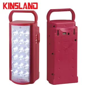 5W LED RECHARGEABLE LANTERN WITH 6V4.5AH BATTERY AND HANDLE