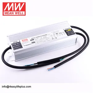 Mean well más opciones 0 ~ 320 W dimming LED conductor HLG-320H-C1050B