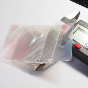 Square 40mm White Mother of Pearl Shell Slice Double Flat Square Shell Disc - Product Image 4