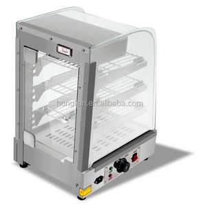 สแตนเลสสตีลเดี่ยวอุณหภูมิอาหารอุ่นตู้โชว์ - Product Image 6