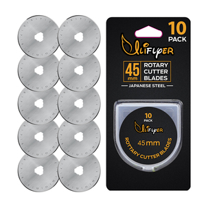 Acolchado 45mm cuchilla cortadora rotativa encaja Olfa Rotary <span class=keywords><strong>Cutter</strong></span> <span class=keywords><strong>Fiskars</strong></span> Rotary <span class=keywords><strong>Cutter</strong></span> - Product Image 4