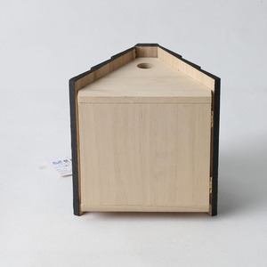 2018 nuevo diseño Natural de madera sin terminar la casa para pájaros - Product Image 4