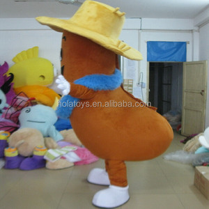 Hola <span class=keywords><strong>costume</strong></span> de <span class=keywords><strong>saucisse</strong></span> / rapide alimentaire <span class=keywords><strong>costume</strong></span> de mascotte à vendre - Product Image 2