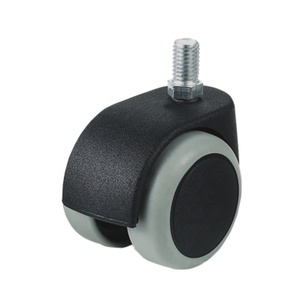 Moderne 50mm Kunststoff-Stuhlrollen mit Bremse Bürostuhl-Lenkrollen mit Feststellbremse für Schul- und Krankenhausanwendungen - Product Image 5