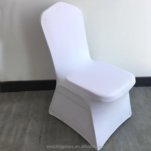 New Design <strong>Polyester</strong> Spandex Stretch <strong>Banquet</strong> <strong>Chair</strong> <strong>Cover</strong> for Wedding Party - Product Image 1