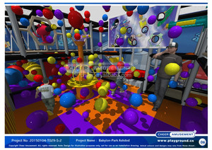 1-Năm Giới Hạn Bảo Hành Trong Nhà Mềm Chơi Sân Chơi 3-12 Năm Tuổi Trẻ Em 160 Trẻ Em Công Suất Bọt Vui Vẻ Vui Vẻ Vui Chơi Giải Trí Thiết Kế - Product Image 2