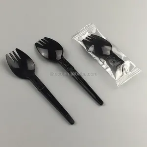 Eco-friendly Custom Foldable Plastic Soup Spoon PP Plastic Spoon Plastic Ice Cream Spoon