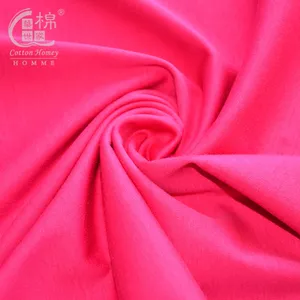 중국어 뜨개질 직물 공급 패션 의류 직물 상점 도매 천연 순수 코튼 섬유