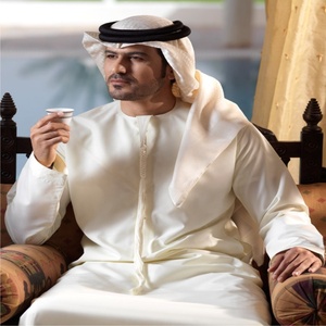 <strong>Men</strong> Oman Style Islamic Clothing Designs AL Noor Thobe <strong>Men</strong> <strong>Robe</strong> With Polyester Fabrics - Product Image 3