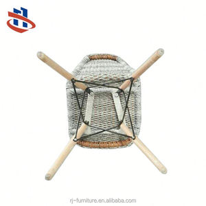 Venta caliente al aire libre silla de mimbre ocio para cafetería - Product Image 3