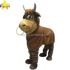 Funtoys two person cow Mascot Costume for adults