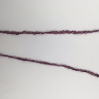 Nouveau fil chenille 100% polyester teint en fil, 1/2.5NM