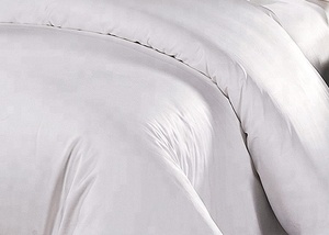 100% coton 60S 300TC satin blanc hôtel ensemble <span class=keywords><strong>de</strong></span> literie draps housse <span class=keywords><strong>de</strong></span> <span class=keywords><strong>couette</strong></span> ensemble <span class=keywords><strong>de</strong></span> NanTong usine - Product Image 4