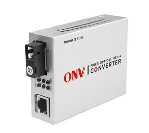 OEM, ODM CCTV 10/100M transmisor y receptor de audio convertidor de medios de fibra única de puerto único (ONV0110S-SCX-O) - Product Image 1