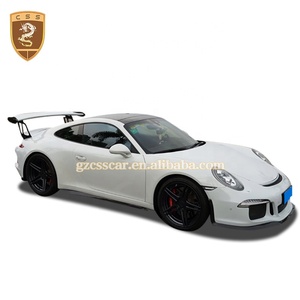 Kit de Carrocería para <span class=keywords><strong>Porsche</strong></span> 911 Carrera <span class=keywords><strong>991</strong></span>, Mejora al Estilo <span class=keywords><strong>GT3</strong></span>, Parachoques Trasero, Alerón, Material de Fibra de Vidrio - Product Image 3