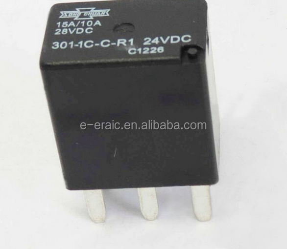 1PZ SongChuan 301 1C S D1 24VDC Relè Di Alimentazione 5 Pin - Foto 2