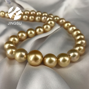 สร้อยคอไข่มุกทะเลใต้,สร้อยคอหรูหราธรรมชาติสีเข้ม - Product Image 3