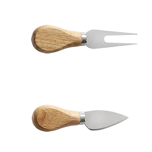 Kitchen Accessories <strong>Set</strong> <strong>of</strong> 4 Stainless Steel <strong>Cheese</strong> <strong>Knife</strong> <strong>Set</strong> with Wooden Handles for Charcuterie Board - Product Image 5
