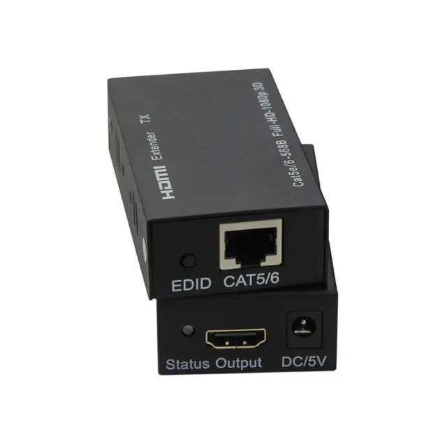 فوق ممدد HDMI CAT6 إيثرنت كابل يصل إلى 60m/196ft دعم 1080P/3D