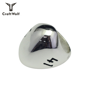 Craft Wolf Fashion Jewelry Diseño único 1314 Pebble Square Pigeon Ring venta <span class=keywords><strong>al</strong></span> <span class=keywords><strong>por</strong></span> <span class=keywords><strong>mayor</strong></span> Diseño original joyería Fábrica China - Product Image 3