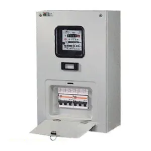 Indoor outdoor semi concealed gas electrical meter box