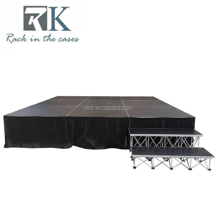 Modular Aluminum Folding Stage,portable Stage Riser| Alibaba.com
