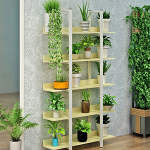 Étagère à <span class=keywords><strong>fleurs</strong></span> en bois, support à <span class=keywords><strong>fleurs</strong></span> élégant et étagère <span class=keywords><strong>pour</strong></span> utilisation murale - Product Image 5