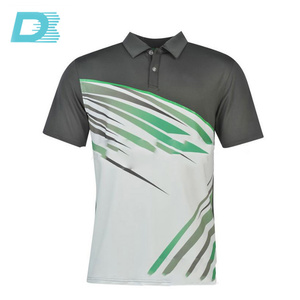 Personnalisé Brodé Hommes de Sport de Course Polo <span class=keywords><strong>T</strong></span> Shirts Avec Logo - Product Image 6