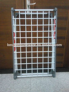 China supplier folding balcony indoor floor steel Hangers for <span class=keywords><strong>the</strong></span> clothing - Product Image 4