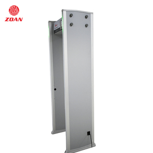 Yüksek kaliteli 18 bölgeleri yürüyüş kapı çerçevesi <span class=keywords><strong>Metal</strong></span> dedektörleri ile CE/FCC/ROHS sertifikaları-ZA3000