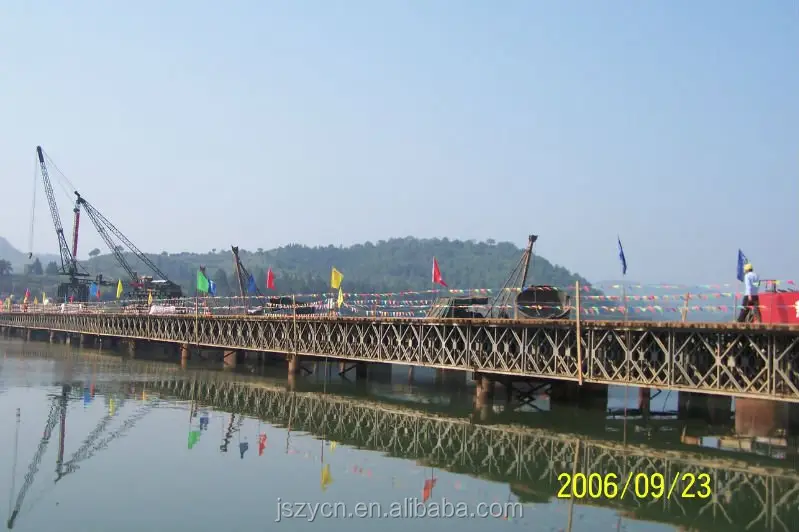 Puente Bailey de alta calidad y bajo precio para ventas fabricante de China