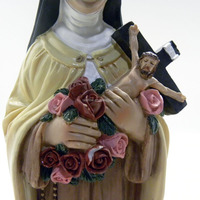 Usine prix personnalisé religieux sainte Thérèse statue à vendre