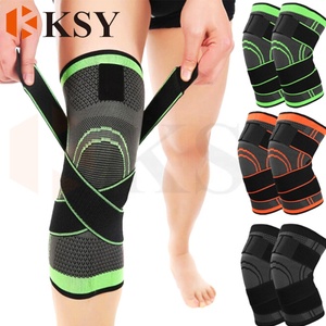 Comfortable <strong>Elastic</strong> Rolling Knee Pads Compression 7mm Knee Support <strong>Sleeve</strong> Brace for Gym Running Sport