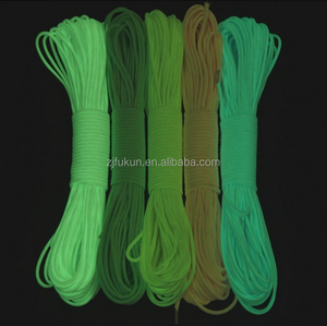 Offerta Speciale: Corda Paracord da 31 Metri (100 Piedi) con 7 Fili Interni, Resistenza 550 libbre, per Sopravvivenza e Bushcraft, in Nylon Luminescente al Buio - Product Image 1