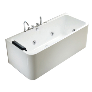 Tendance Hot Spa Massage <span class=keywords><strong>Jaccuzi</strong></span> Spa Baignoire CE Blanc Salle De Bains Baignoire De Massage Baignoire D'angle 2 Personnes Jupe Simple Bas <span class=keywords><strong>Prix</strong></span> Moderne - Product Image 6