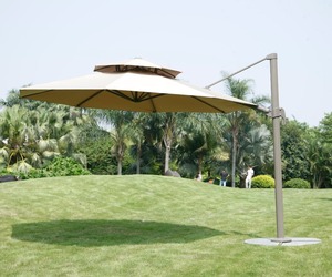 Parasol de jardin moderne de grande taille, personnalisé pour restaurant, parasol de table extérieur, villa, piscine, parc, salle de sport, mobilier d'hôtel - Product Image 1
