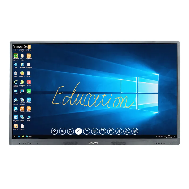 Interactive whiteboard price lcd interactive touch screen smart board TV Multi Touch