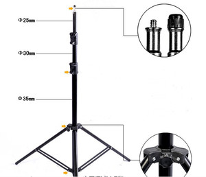 Studio Photography Equipment 2.8meter Flexible Light Stand With 1/4" Screw for Video Portrait Studio <strong>Soft</strong> <strong>Box</strong> Product - Product Image 4
