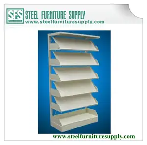 steel adjustable shelf new style design rack for library used