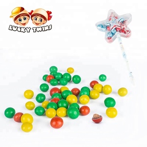 Colorido chocolate frijol bola <span class=keywords><strong>caramelos</strong></span> y dulces en estrella varita - Product Image 1