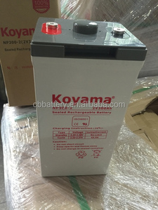 Long Life 2V Stationary Telecom Battery 2V 300ah AGM Battery - Product Image 2