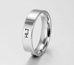 Anillos de Acero Inoxidable de Alto Pulido al por Mayor <span class=keywords><strong>Hlj</strong></span> - Product Image 1