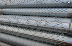Pantalla de pozo de agua de acero inoxidable, tubería perforada, tubo de pantalla ranurada de puente - Product Image 6