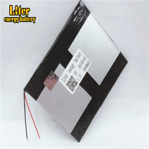 Three lines 28105140 rechargeable 5000 mAh lithium polymer battery <span class=keywords><strong>3</strong></span>,7 V single LiPo cell - Product Image 1